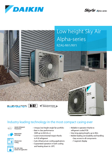 147 - Sky Air Alpha-series - RZAG-N  brochure.pdf 147 - Sky Air Alpha-series - RZAG-N  brochure.pdf